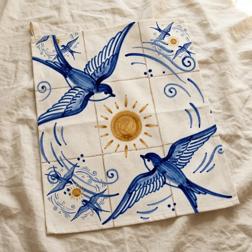 Andorinha Tea Towel — product view