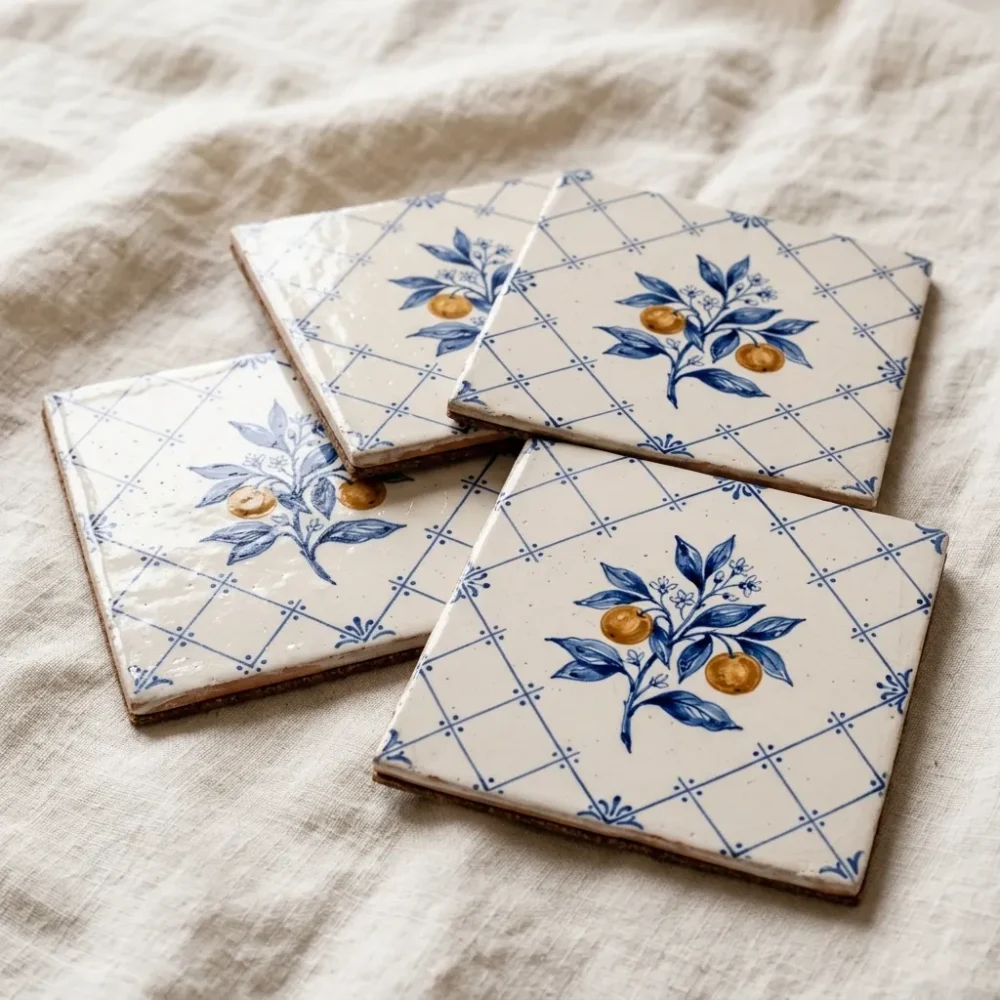 Laranjeira – Untersetzer, 4er-Set — Produktansicht