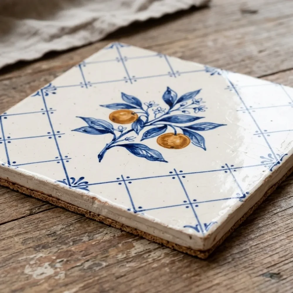 Dessous-de-plat carré Laranjeira — détail